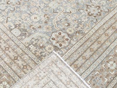 Semi Antique Persian Tabriz Rug 111 x 137 