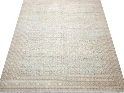 Semi Antique Persian Tabriz Rug 111 x 137 