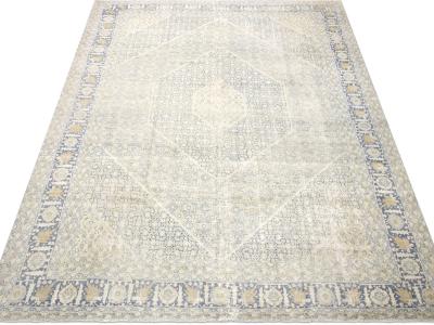 Semi Antique Persian Tabriz Rug 114 x 147 