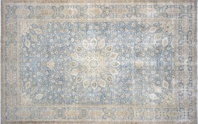 Semi Antique Persian Tabriz Rug 124 x 20
