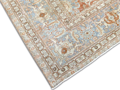 Semi Antique Persian Tabriz Rug 69 x 99 