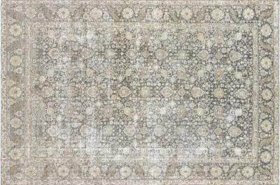 Semi Antique Persian Tabriz Rug 71 x 109 