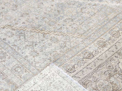 Semi Antique Persian Tabriz Rug 711 x 11 4 