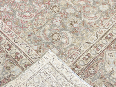 Semi Antique Persian Tabriz Rug 72 x 1010 