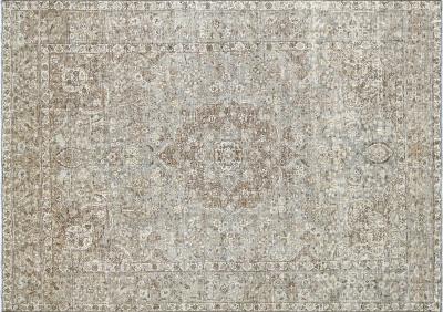 Semi Antique Persian Tabriz Rug 73 x 103 