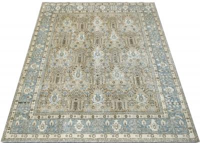 Semi Antique Persian Tabriz Rug 73 x 99