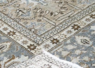 Semi Antique Persian Tabriz Rug 73 x 99
