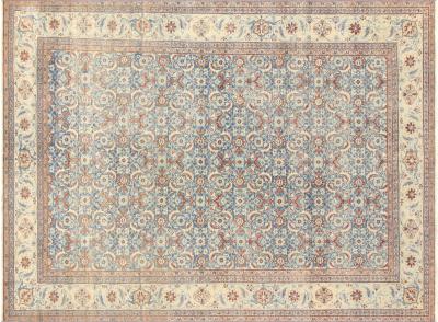 Semi Antique Persian Tabriz Rug 8 x 1011 