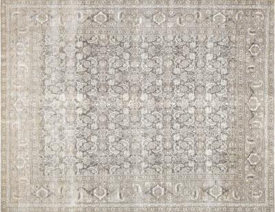 Semi Antique Persian Tabriz Rug 81 x 105 