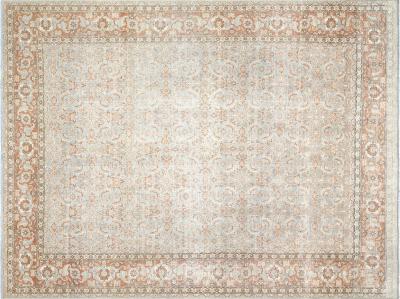 Semi Antique Persian Tabriz Rug 81 x 109 