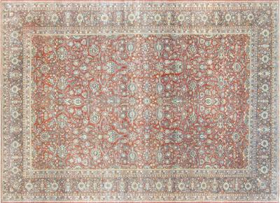 Semi Antique Persian Tabriz Rug 810 x 1111 