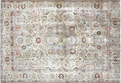 Semi Antique Persian Tabriz Rug 82 x 119 