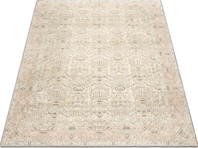 Semi Antique Persian Tabriz Rug 83 x 106 