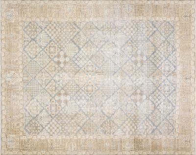 Semi Antique Persian Tabriz Rug 85 x 106 