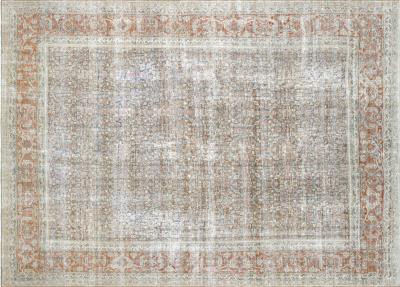 Semi Antique Persian Tabriz Rug 86 x 1111 