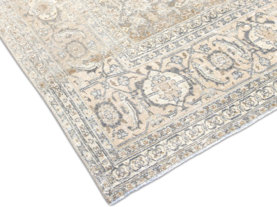 Semi Antique Persian Tabriz Rug 89 x 124 