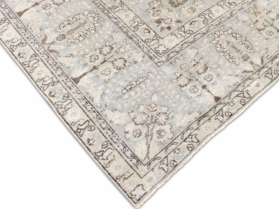 Semi Antique Persian Tabriz Rug 9 x 126 