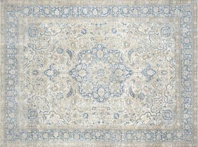 Semi Antique Persian Tabriz Rug 91 x 121 