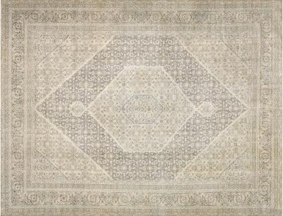 Semi Antique Persian Tabriz Rug 93 x 120 