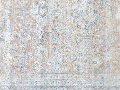 Semi Antique Persian Yazd Rug 106 x 146 