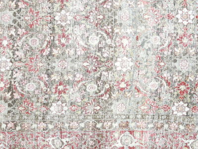 Semi Antique Persian Yazd Rug 75 x 1010 