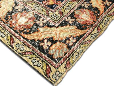 Semi Antique Turkish Oushak Rug 63 x 105