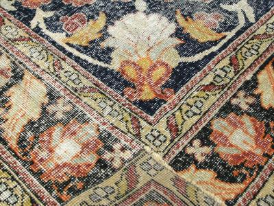 Semi Antique Turkish Oushak Rug 63 x 105