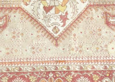 Semi Antique Turkish Oushak Rug 83 x 127 