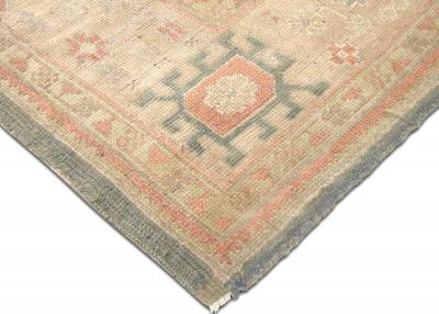 Semi Antique Turkish Oushak Rug 92 x 125 