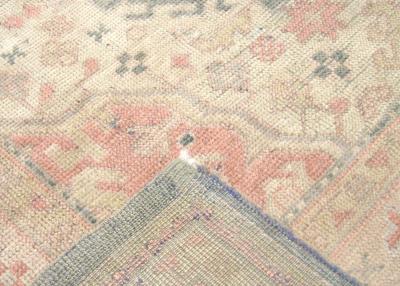 Semi Antique Turkish Oushak Rug 92 x 125 