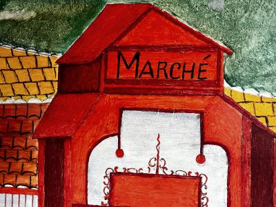 Seneque Obin March Cluny Market at Cap Haitien Haitian Street