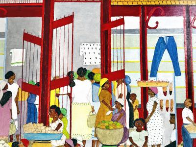 Seneque Obin March Cluny Market at Cap Haitien Haitian Street