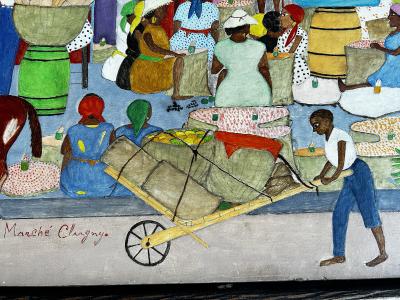 Seneque Obin March Cluny Market at Cap Haitien Haitian Street