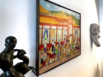 Seneque Obin March Cluny Market at Cap Haitien Haitian Street