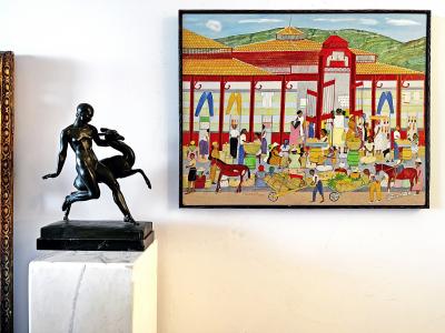 Seneque Obin March Cluny Market at Cap Haitien Haitian Street