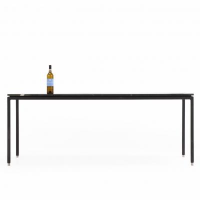 Sensational Contemporary Green Marble Table