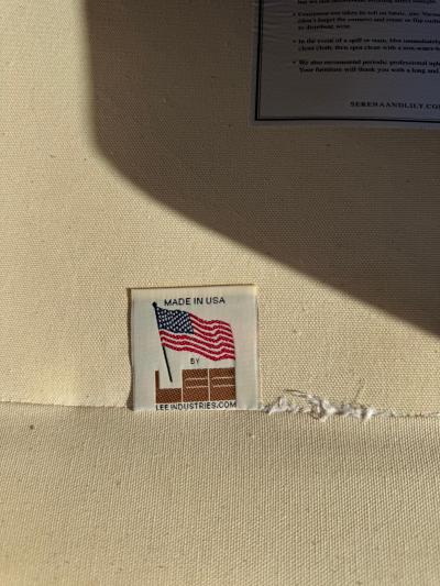 Serena and Lily Swivel Glider Lounge Chair