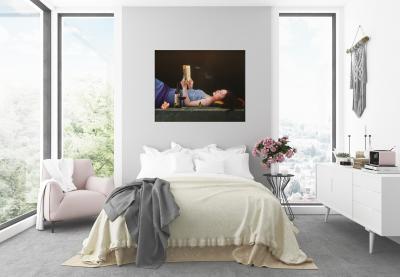 Serendipity Contemporary Figurative Giclee Print by Dario Campanile