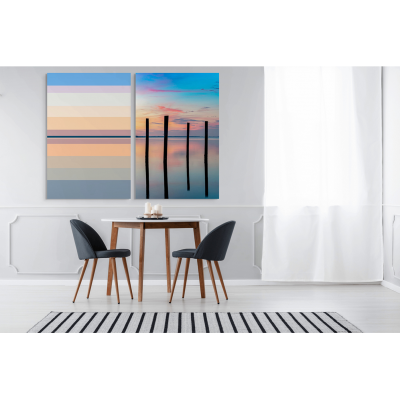 Serge Hamad Temporal Perception 112 Diptych Abstract photography 2019