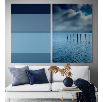 Serge Hamad Temporal Perception 119 Diptych Abstract photography 2019