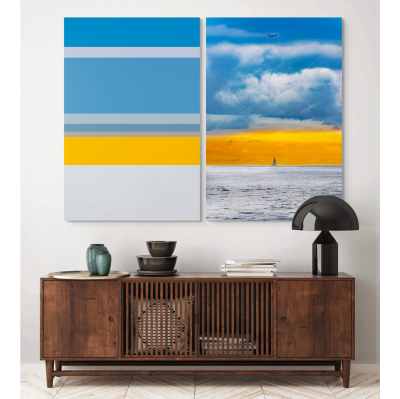 Serge Hamad Temporal Perception 36 Diptych Abstract photography 2018