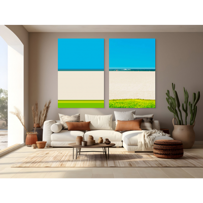 Serge Hamad Temporal Perception 6B Diptych Abstract photography 2023