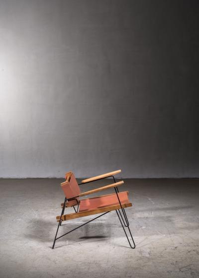 Serge Ketoff Serge Ketoff very rare lounge chair France 1950s