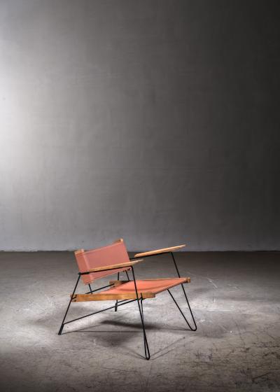 Serge Ketoff Serge Ketoff very rare lounge chair France 1950s