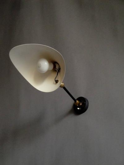 Serge Mouille French Original 1950s Sconce by Serge Mouille