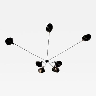 Serge Mouille Serge Mouille 7 Arm Spider Sconce