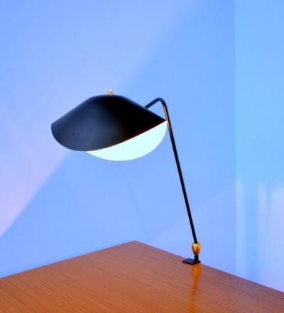 Serge Mouille Serge Mouille Agrafee Double Swivel Desk Lamp