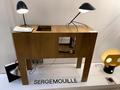 Serge Mouille Serge Mouille Lampe Tripode Table Lamp
