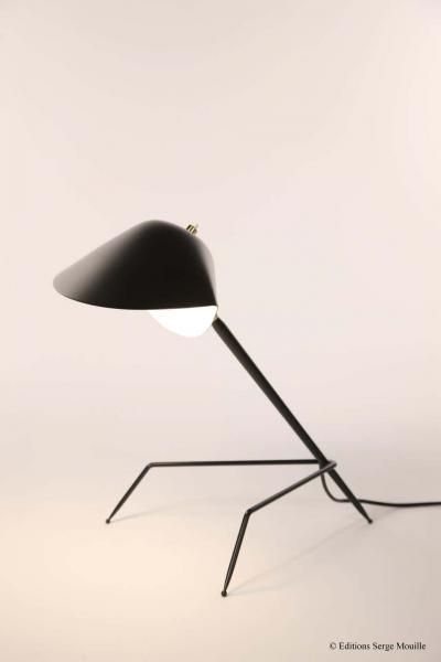 Serge Mouille Serge Mouille Lampe Tripode Table Lamp