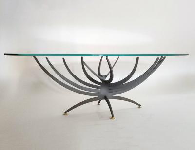 Serge Mouille Serge Mouille Twisted Table in Grey
